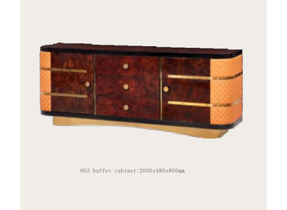 Decorative Designer Chest of drawers Sideboard Side Low Board Wardrobe Living Room Shelf