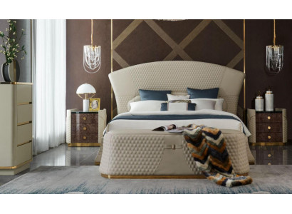 Design Leather Bed Luxury Upholstery Beds Double Bedroom 180x200