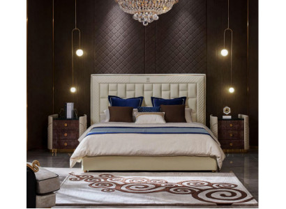 Bed Bedroom Design Beds Bedside tables Luxury Furniture 3pcs. suite
