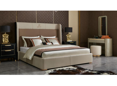 Design Bedroom 6 pcs Complete Set Bed Bedside table Dressing table