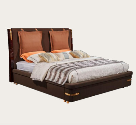 Luxury Bedroom Furniture 3pcs. Complete Set Bed 2x Bedside tables Modern