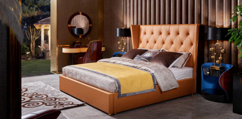 Classic s Bed frame Bedroom Furniture design Beds 3pcs. set suite