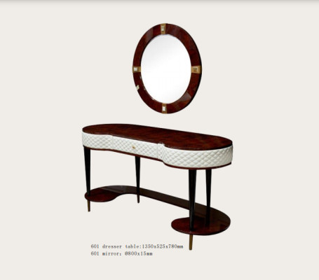 Dressing table Mirror Chair Complete Set Chest of drawers Bedroom Modern