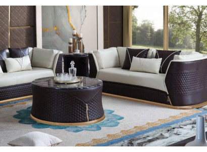 Designer Coffee table Side table Sofa Living room Table Furniture Round