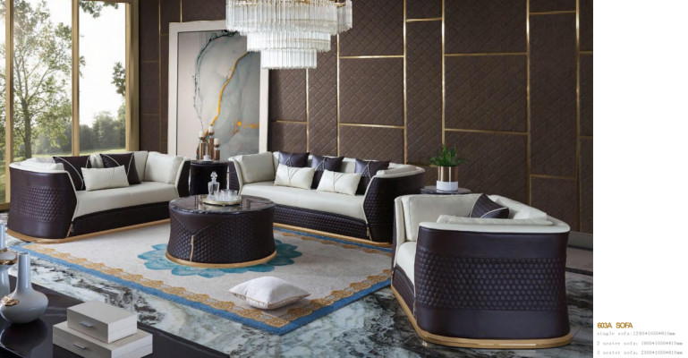 Designer Coffee table Side table Sofa Living room Table Furniture Round