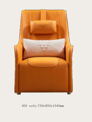Armchair Relax Leather Lounge Club Upholstery Design Couch Luxury Sofa Seater Furniture new