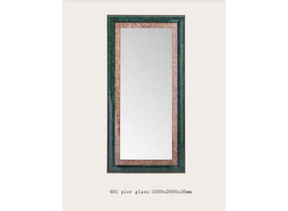 Modern Large Mirror Wall mirror Real Wood Frame Hanging Mirror Luxury Furniture