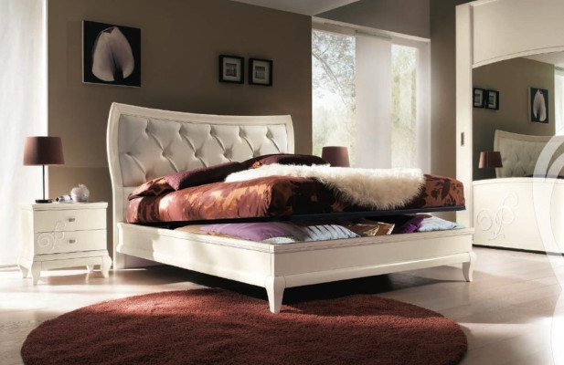 Bedroom Bed Bedside table Double beds Modern Bed frame Beds Set 3pcs.