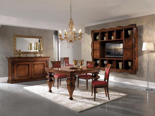 Dining table Design Furniture Furnishings Tables Solid wood Table new Luxury Italian