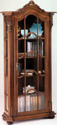 Display case Living room Furniture Sideboard Solid Wood Display cases Glass Wardrobe Real wood