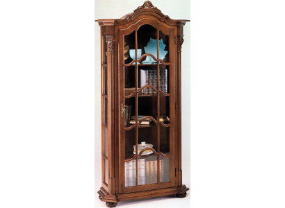 Display case Living room Furniture Sideboard Solid Wood Display cases Glass Wardrobe Real wood