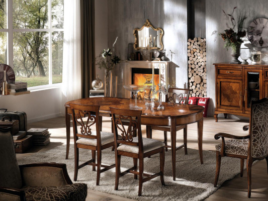 Dining table + 4x Chairs Chair Dining room Set Ess Group Modern Table Tables Suite