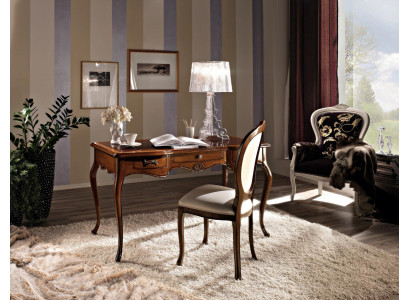 Designer Desk Chair Office Set Italian Furniture Secretary Armchair 2-piece.