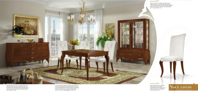 Dining table Extendable Table Wood Tables Modern Design Dining room Dining Luxury Furniture