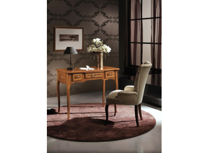 Office Desk + Chair Complete Set Furniture Tables Luxury Italy Table 2pcs.