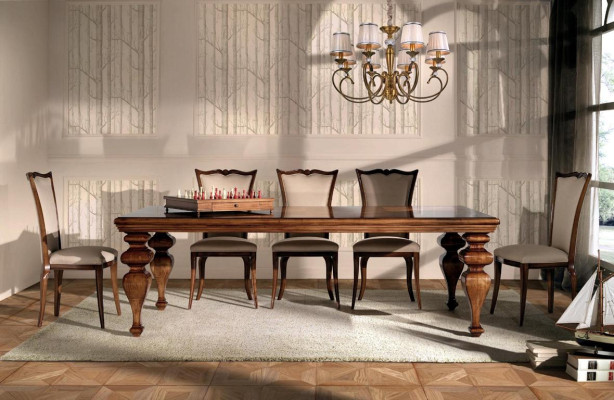 Round Table Classic r Dining table Round Tables Rococo Baroque Furniture Italian
