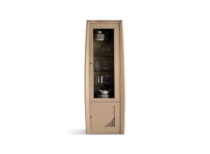 Display case Glass Wardrobe Showcases Living room Cabinets Italian Furniture Glass cabinet