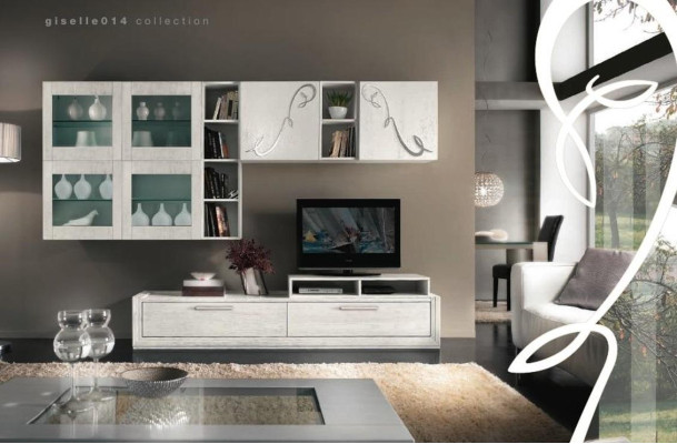 Living room Wall unit tv Wall Add-on wall Furniture TV-cabinet Living walls Wardrobe Shelf Furniture