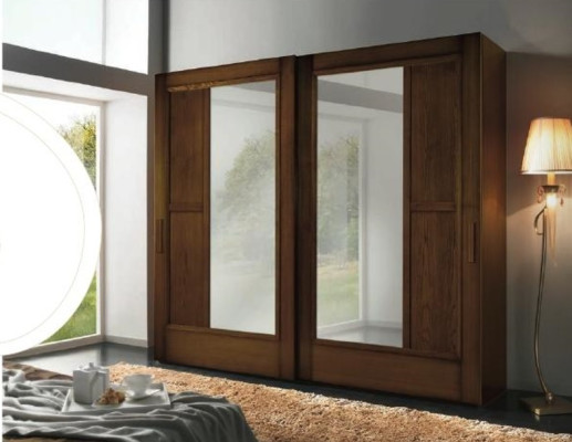 Cabinets Clothes Wardrobe Wardrobe Luxury Sliding Doors Design Wood Modern