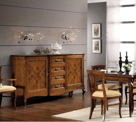 Buffet Chest of drawers Sideboard Sideboard Drawer Display case Living room Wood Chests of drawers new