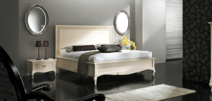 Double bed Beds Bedroom Furniture Solid wood Vaccari cav giovanni Bed new