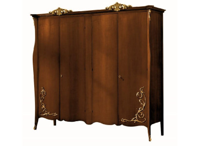 Wardrobe Wardrobe Wooden Cabinet Bedroom Massive Furniture Italy Real wood