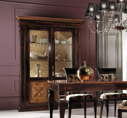 Solid wood sideboard Living room sideboard sideboard Vaccari cav giovanni showcases
