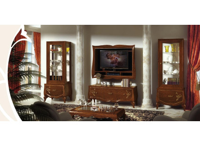 TV cabinet Set Living room Display case tv Modern Wood Furniture Wardrobe Style Group Italian