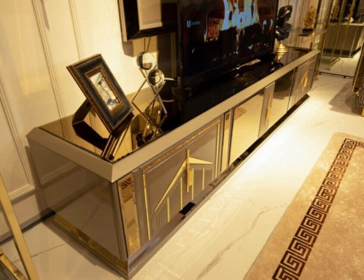 Luxury Lowboard TV-cabinet Shelf Sideboard TV-cabinet Chest of drawers TV Stand Wardrobe Furniture new