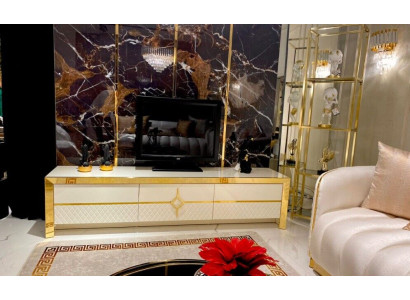 Living room Wood TV-cabinet Hotel Luxury Furniture Sideboard tv Lowboard xxl Wardrobe design
