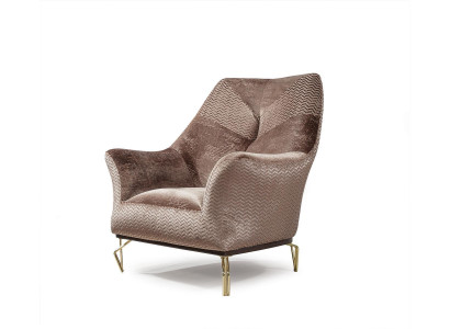 Armchair Design Living room Upholstery Wood Upholstery Modern Luxury brown new