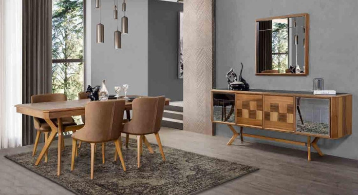 Dining room Suite Table 6x Armchair Chairs Luxury Dining set Set new Complete e