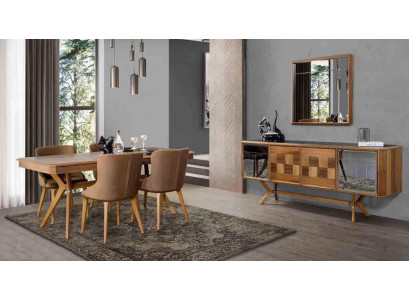 Dining room Suite Table 6x Armchair Chairs Luxury Dining set Set new Complete e