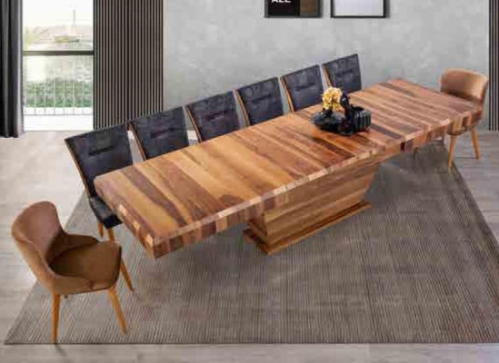 Dining table Tables Furniture Luxury Rectangular Table Wood Dining tables Luxury wooden tables new