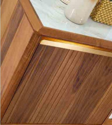 Sideboard Chests of drawers Set Italian Furniture 2pcs. Wardrobe Wood Chest of drawers with Mirror