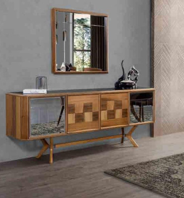Sideboard Furniture Wardrobe Suite Set 2pcs Chest of drawers Mirror new Sideboard Chests of drawers