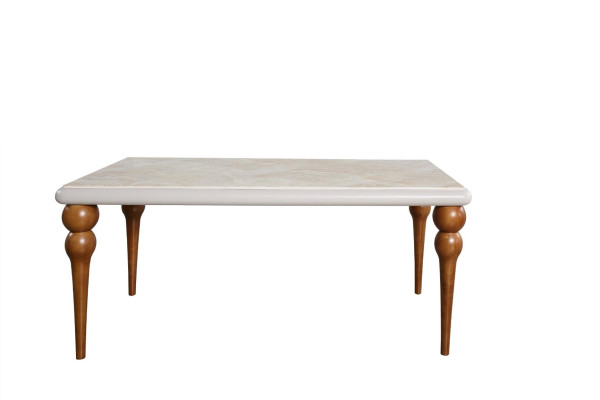 Marble optic Dining table Dining room Tables Furniture Kitchen Dining tables Tables 180x94cm