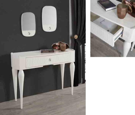 Sideboard Console table Wood Side tables Wall table Console Furniture Consoles 110cm