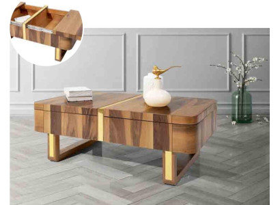 Living room Wood Tables Side Luxury Style Table Coffee table Side table