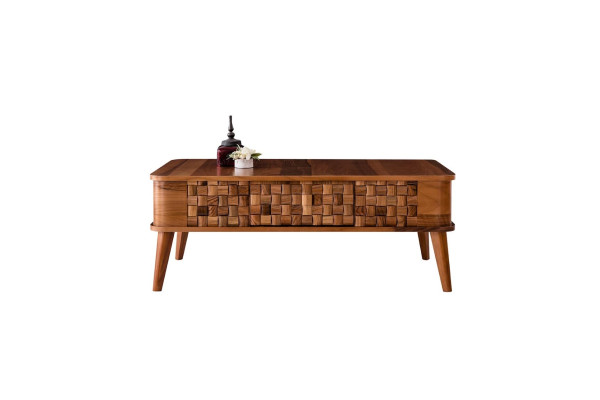 Design Coffee table Tables Rectangular Wood Living room Table Modern Furniture Luxury