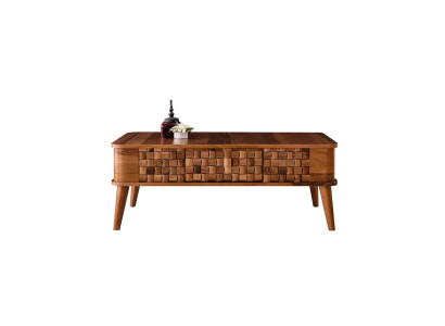 Design Coffee table Tables Rectangular Wood Living room Table Modern Furniture Luxury