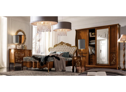 Bedroom Set Hotel Design Bedroom Luxury Bed Bedside table Chest of drawers 6 pieces