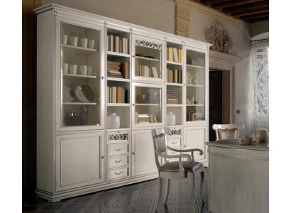 Study room Furniture Office Bookshelf Wood Bookshelf with drawers design