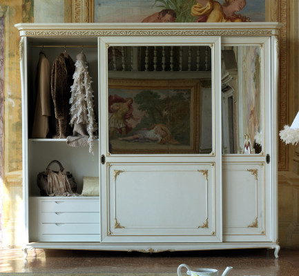 Cabinets Sideboard new Multipurpose Design Wood new Classic Shelf Clothes Wardrobe