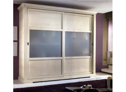 Luxury Wardrobe Italian Furniture Bedroom Wardrobe Real wood Cabinets