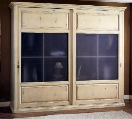 Clothes cabinets Wardrobe Furniture Furnishings Italian Cabinets Real wood Solid