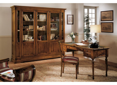 Office Set Wooden Table Chair Bookshelf Desk Shelf Cabinets 3pcs. Sets new