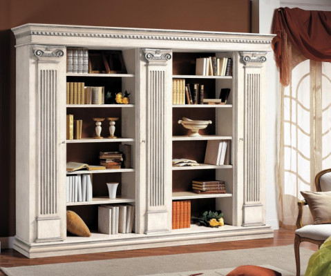 Living room Wardrobe Bookshelf Wood Office cupboard Shelf Cabinets Display case Italy