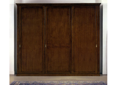 Wardrobe Wardrobe Real wood Solid Bedroom Furniture Italy wooden cabinet