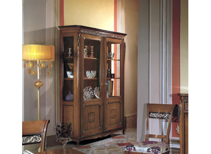 Display cases Glass Wardrobe Real wood Display case Living room Furniture Sideboard Solid Wood
